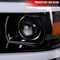 Spec-D Tuning 2500 PROJECTOR HEADLIGHTS GLOSSY BLACK HOUSING WITH CLEAR LENS, 2PK 2LHP-RAM1925BK-TM - alternate 4